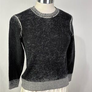 Diesel Charcoal and White Knitwear
